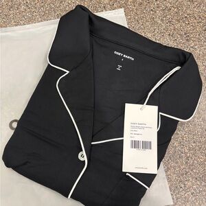 Cozy Earth Long Sleeve Bamboo Stretch-Knit Pajama TOP